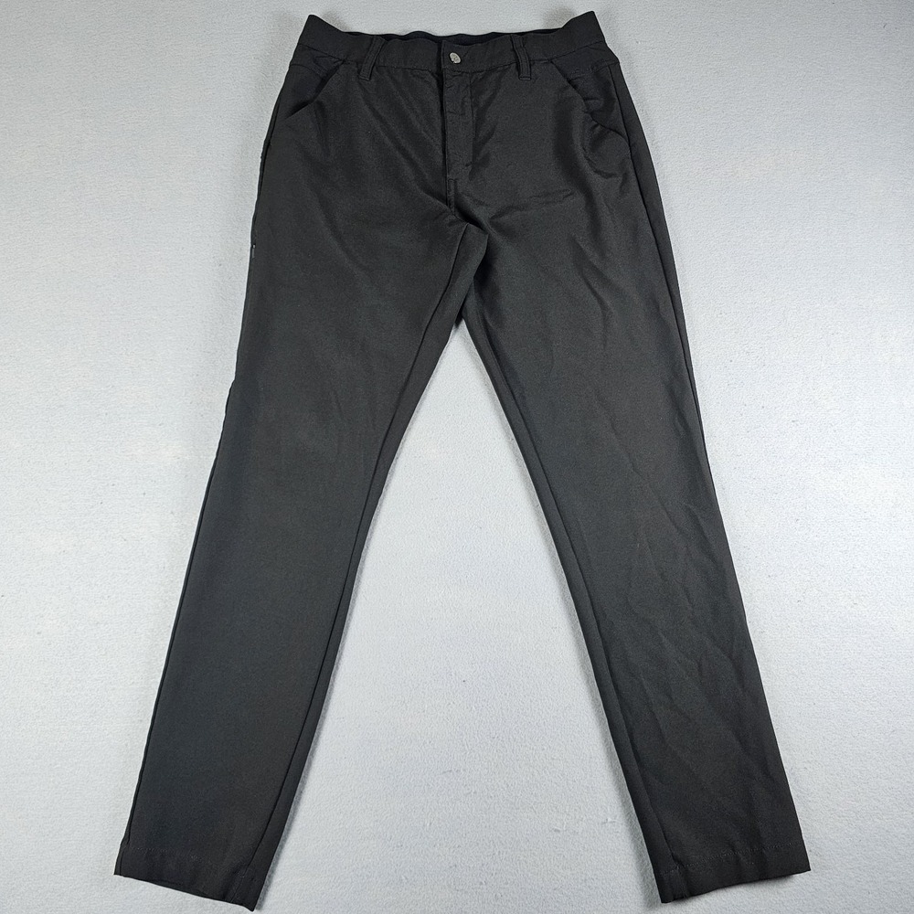 BYLT Kinetic Pant 2.0 Pants Mens 31x29 Black Performance Chino Casual Golf